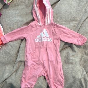 Adidas zip up jumper 9 months